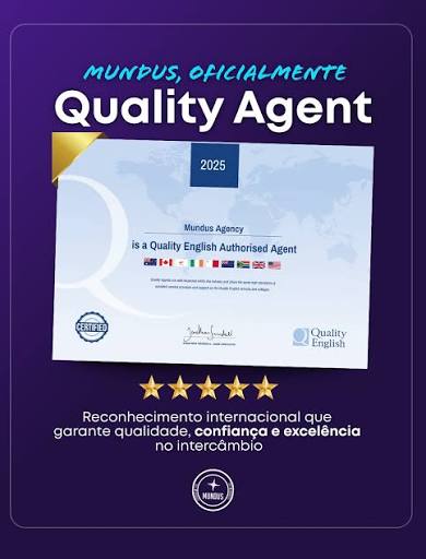 Mundus Agency reconhecida como Quality English Authorised Agent